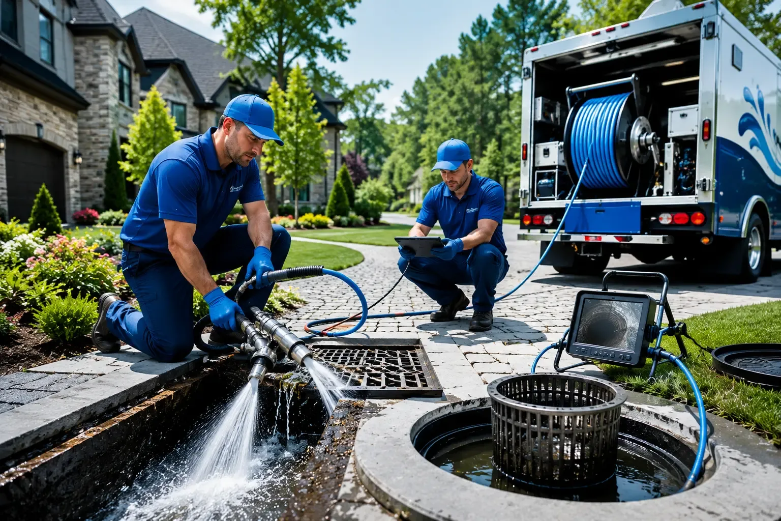 Local outdoor drain cleaning professionals in Bridgeport, NY